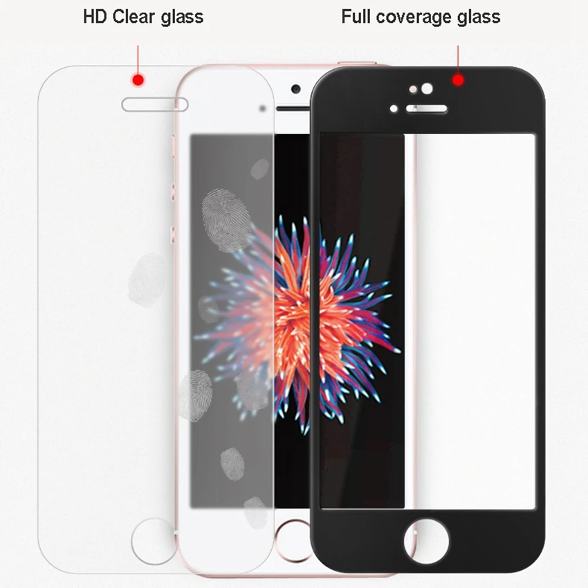 Закаленное стекло для Apple iPhone 5 5C 5S Защита экрана Iphone SE A1723 A1662 A1724 особая серия