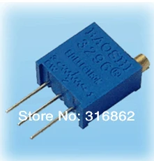 20 шт./лот 3296W-253(25K) 3296 Вт регулируемый резистор потенциометра