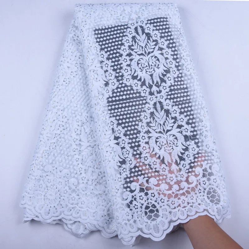 Африканская французская кружевная ткань 2019 Высококачественная африканская