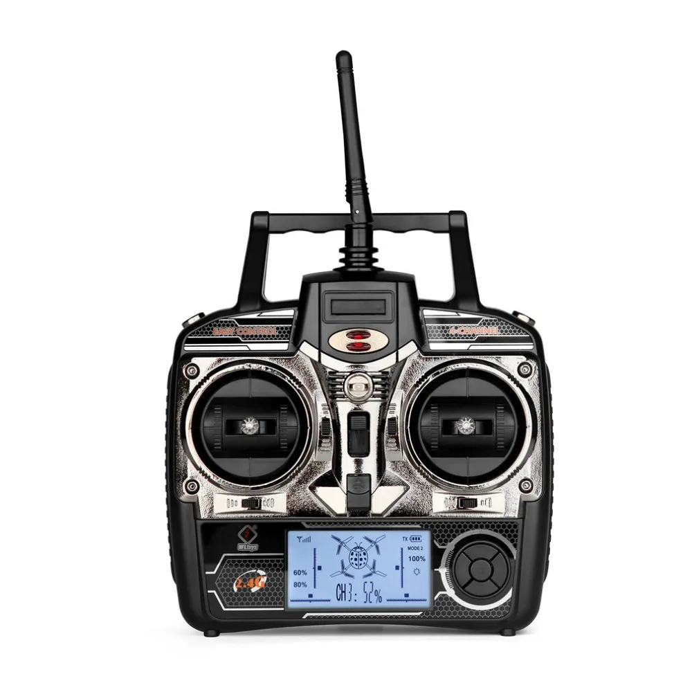 Wltoys V913 Бесщеточный 2,4G 4CH с одним лезвием Встроенный гироскоп супер стабильный полет Высокоэффективный двигатель RC вертолет