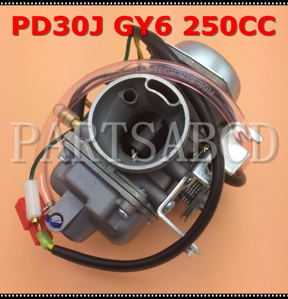 Карбюратор 30 мм GY6 250CC PD30J для скутера 250cc или карт|gy6 250cc|pd30j carburetorcarburetor |