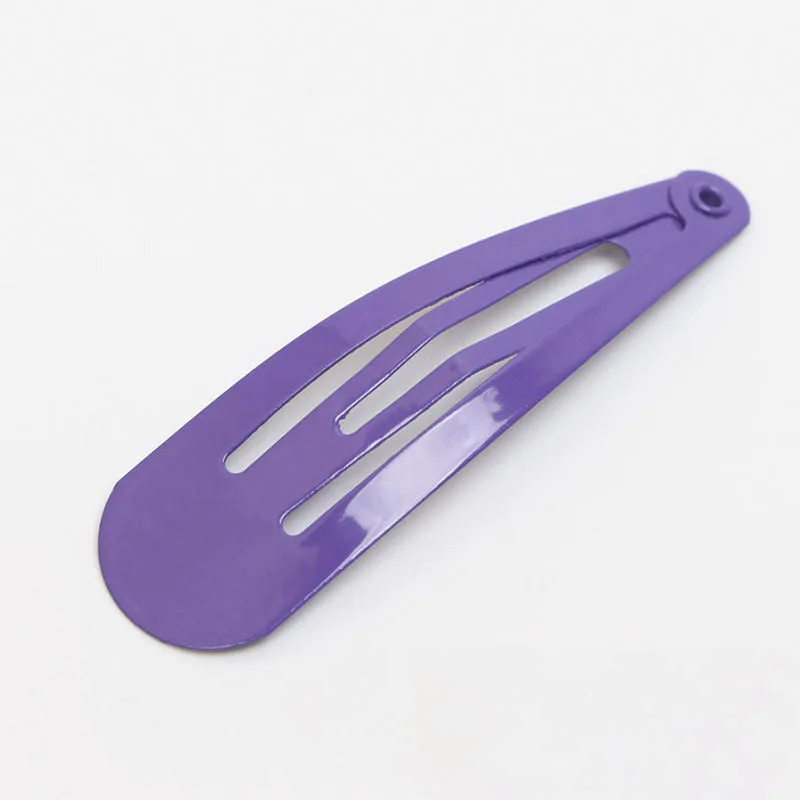 purple 20 шт 5 см красочные заколки Детские заколка с застежкой установка эмалированные заколки База аксессуары поставщик для Diy ювелирных изделий - Цвет: purple