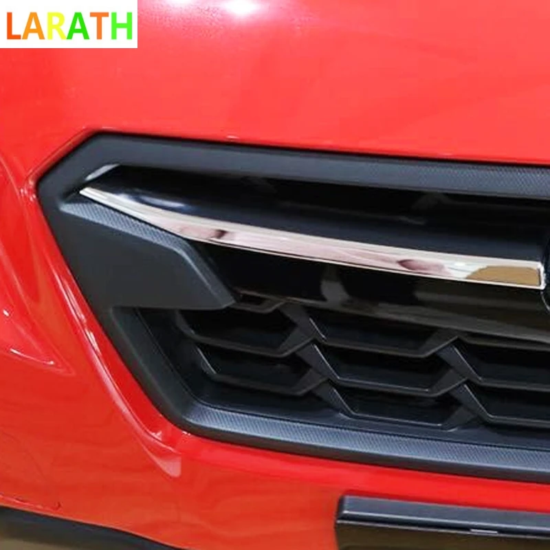 Новый для Subaru XV 5 дверей 2017 2018 ABS Chrome внешние аксессуары верхний передний + задний