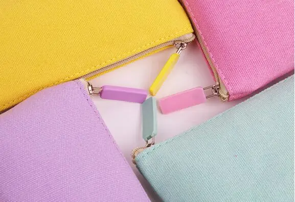 Милый пенал для макарон большая вместительность холст детей канцелярские