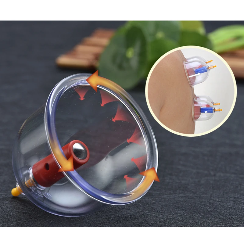 Набор вакуумных банок для массажа 12 чашек|Лечение с помощью медицинских банок| |