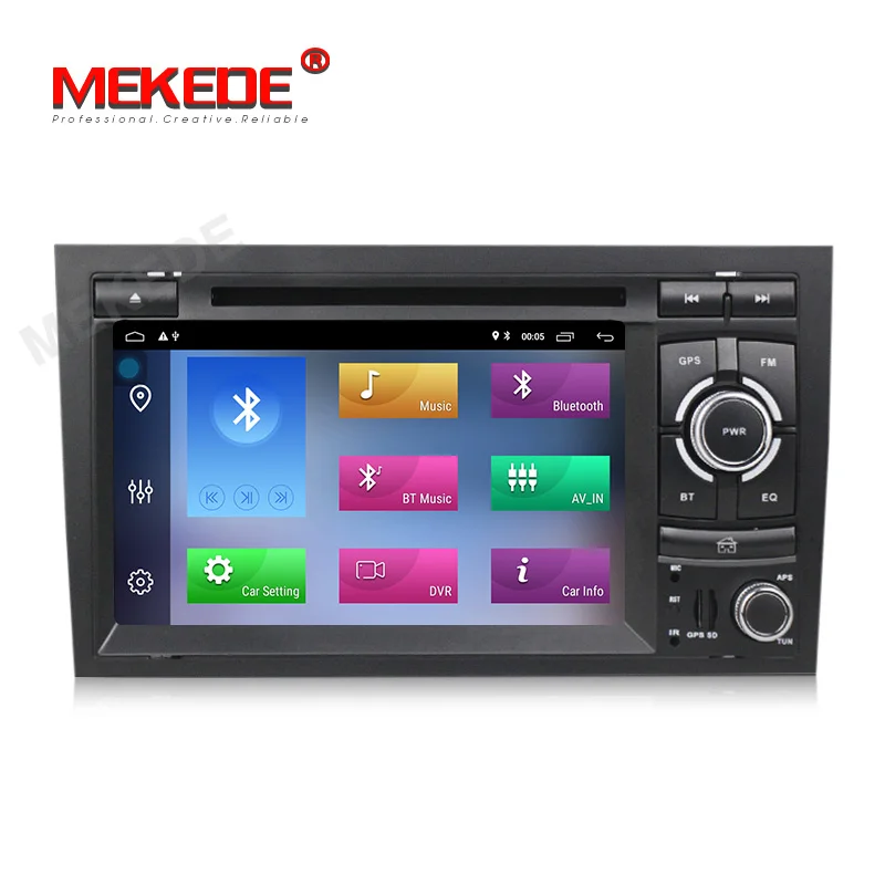 MEKEDE 2DIN Android 9,1 4 ядерный Автомобильный gps для Audi A4 B6 B7 S4 B7 B6 RS4 B7 SEAT Exeo dvd плеер Радио экран wifi BT CARPLAY PC