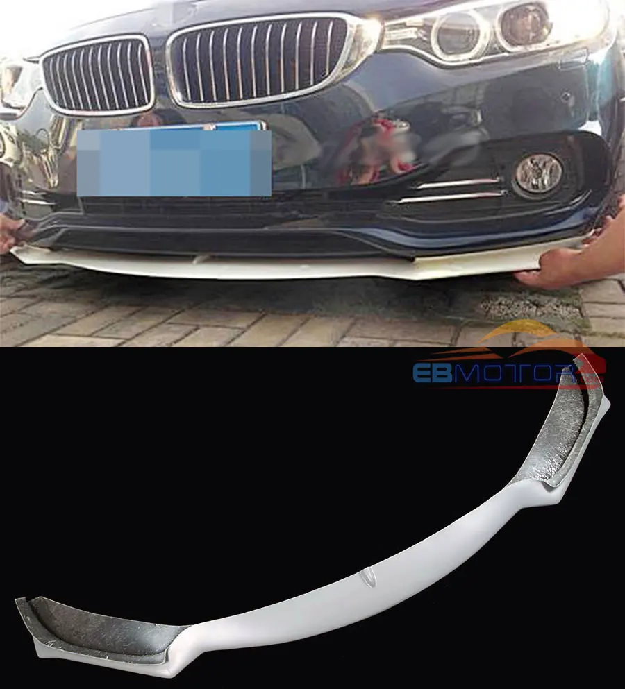 Неокрашенный передний спойлер для Bmw F32 нормальный бампер 2014UP 428i 435i B168F|spoiler for