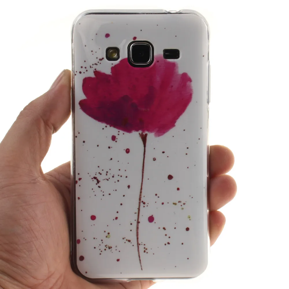 Для Samsung Galaxy J5 2016 силиконовый чехол Панда Сова Цветы Чехол Fundas для J510 J3 J1 Etui
