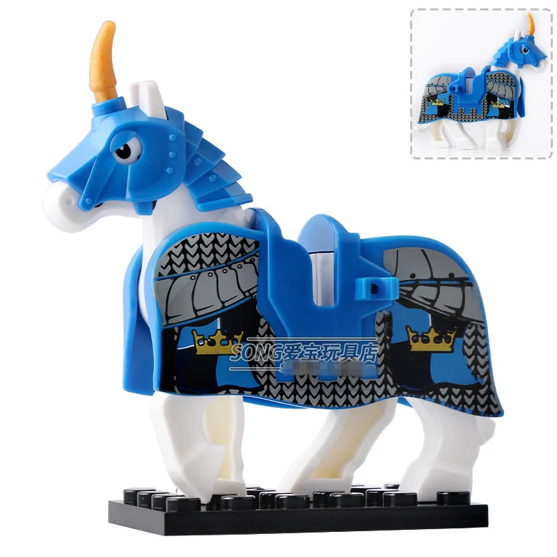 Одиночная продажа серии XH598 Королевство война лошадь боевой конь средневековый