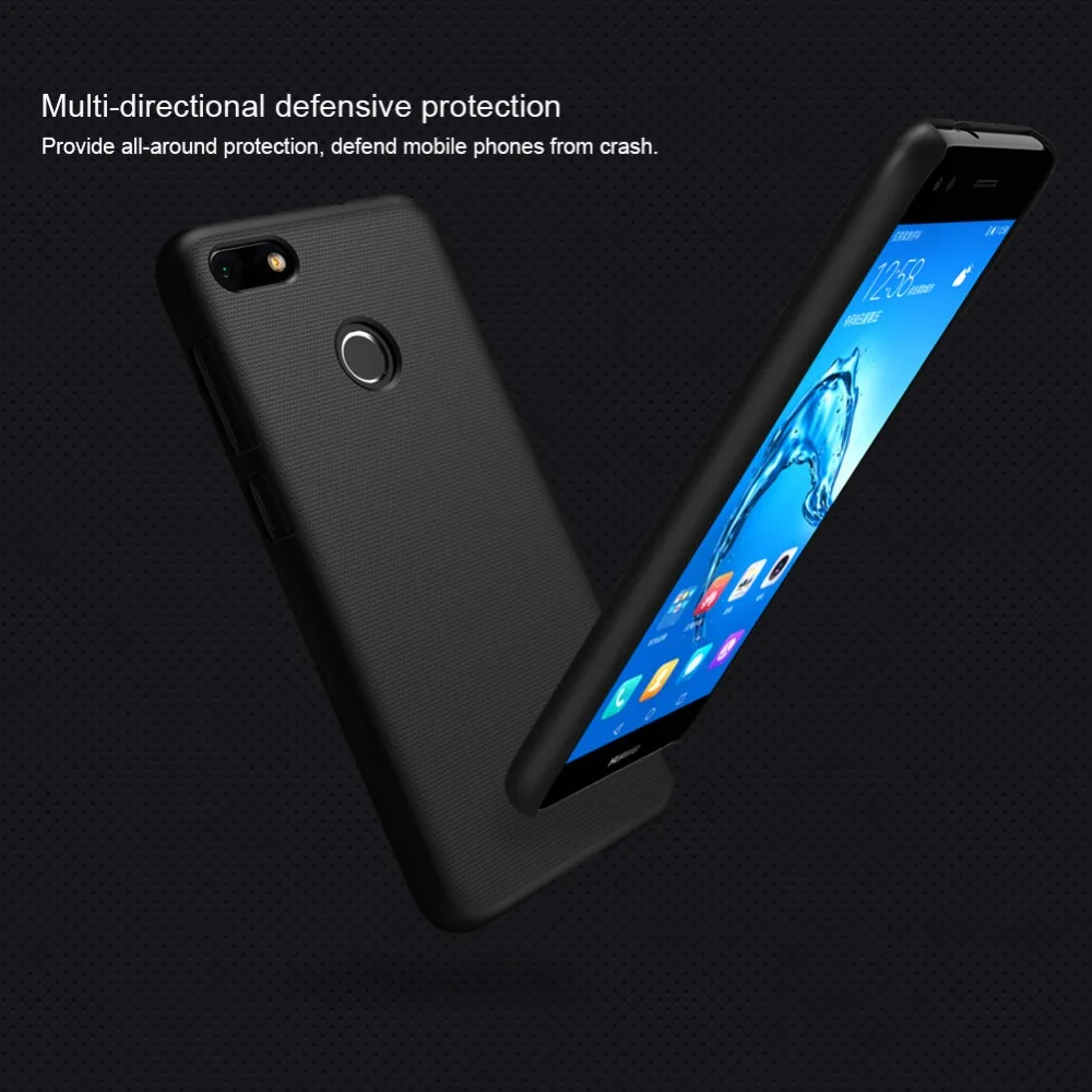 For huawei Y6 Pro 2017 case 5.2 inch Nillkin frosted hard plastic back cover for P9 Lite Mini |