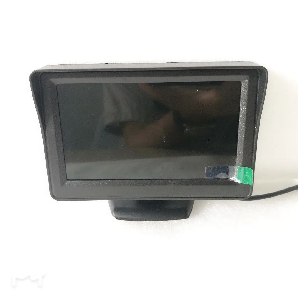 YAZH 4 3 дюймовый монитор TFT lcd Автомобильный складной для экрана обратная