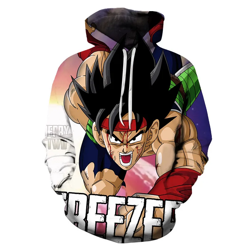 Новые nime толстовки Dragon Ball Z толстовки с капюшоном и карманами Goku 3D цифровая печать для мужчин и женщин с длинным рукавом новая Толстовка S-6XL - Цвет: AFKH3411