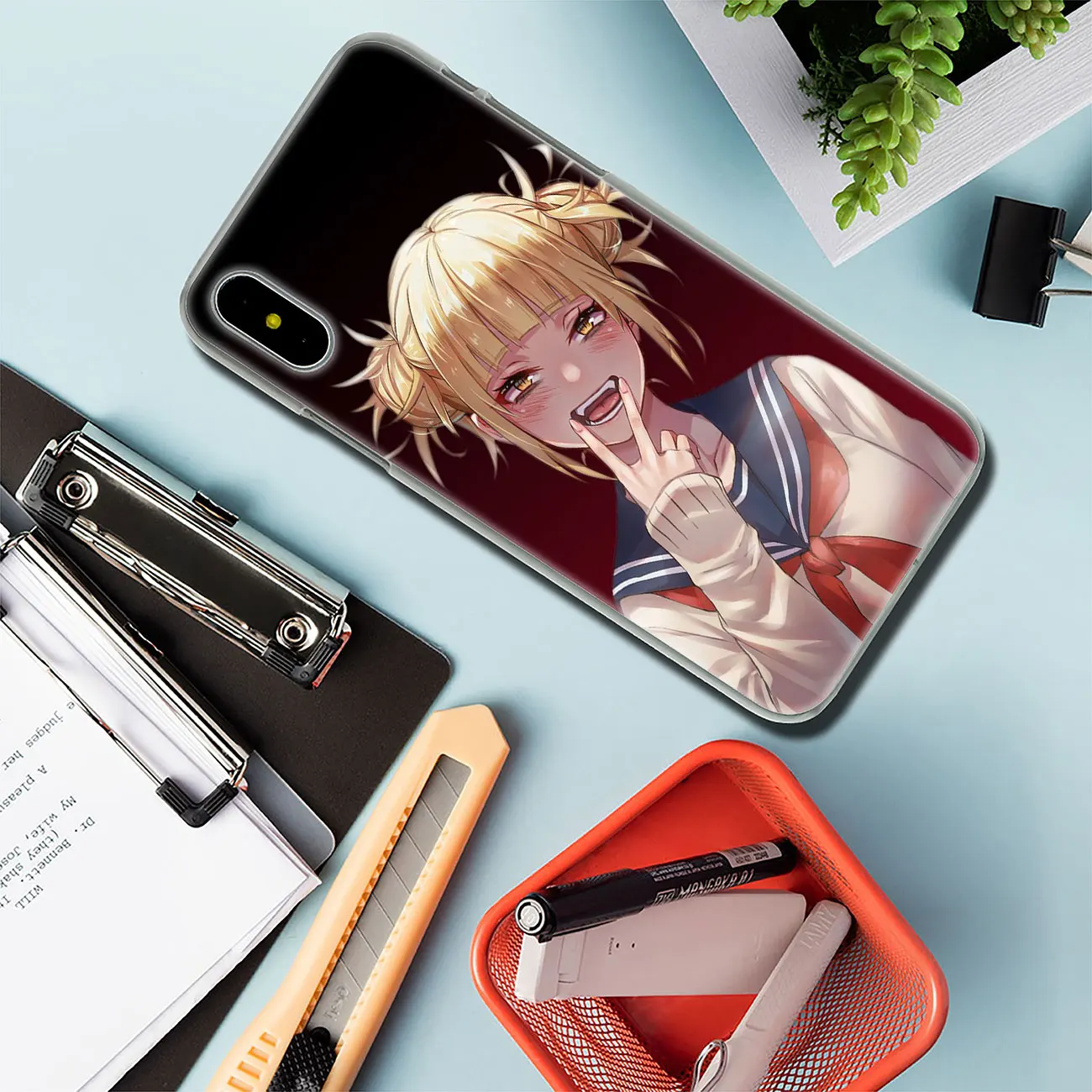 Твердый чехол для телефона Lavaza ahegaoo химико Тога Boku No Hero academic iPhone XR X XS 11 Pro Max 10 7 8 6S 5 5S