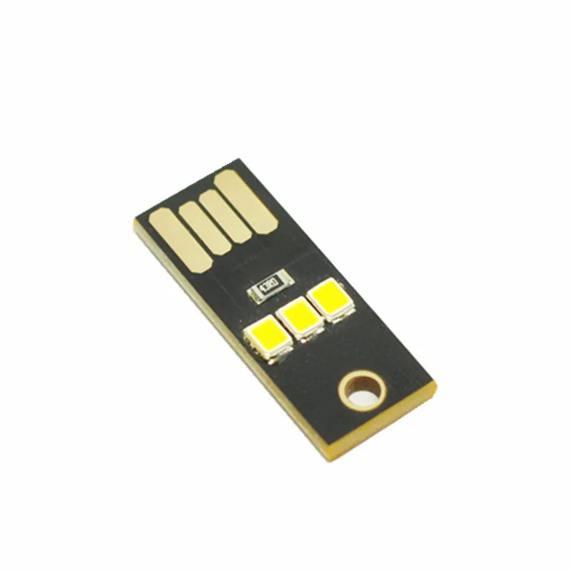 1PC Mini ultra small ultra-thin mobile power usb light led USB camping 3LED computer night | Электроника