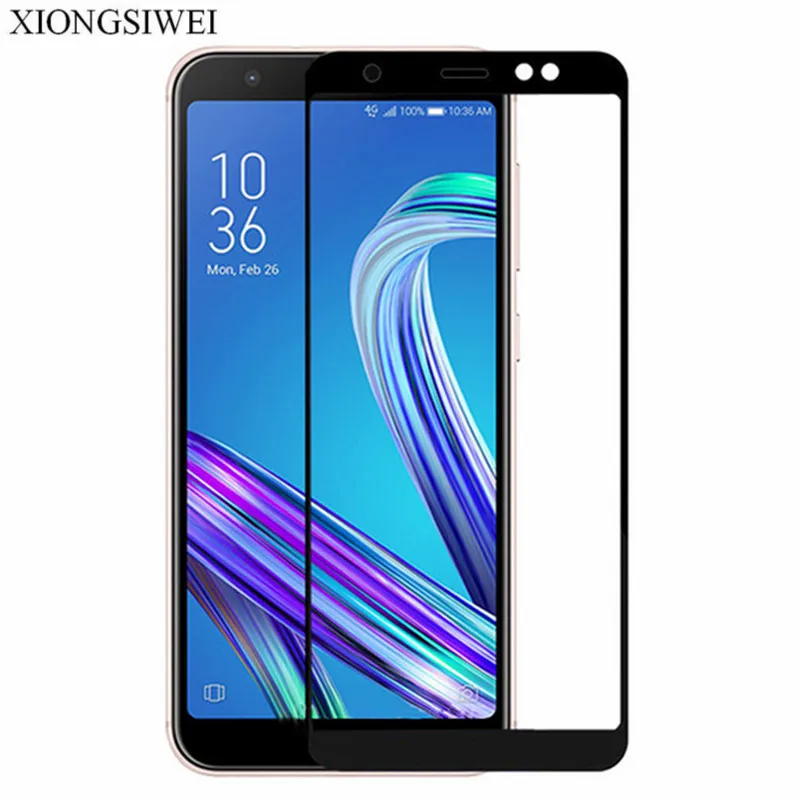 Закаленное стекло для Asus Zenfone Max M1 ZB555KL защита экрана ASUS ZenFone ZB 555KL X00PD полное