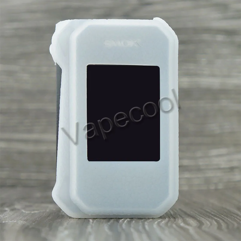 Clear Силиконовый чехол кожи для электронных сигарет SMOK G-PRIV 2 Luxe Edition 230 Вт Box Mod и силиконовой крышкой Warp рукав Non-slip подходит Vape электронных сигарет SMOK GPRIV 2 - Цвет: Clear