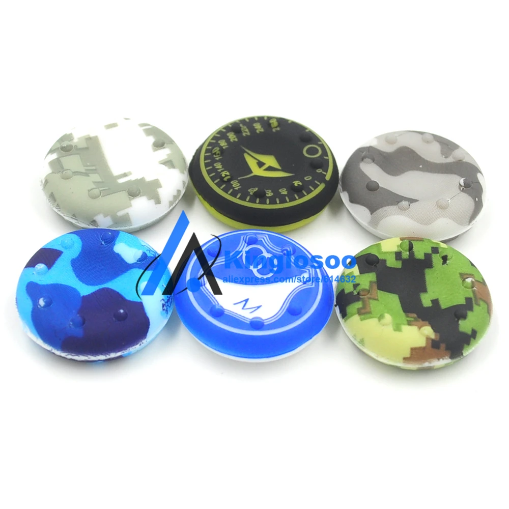 Fashion Silicone Analog Gel Thumbstick Rubber Case for PS4 PS3 XBOX One 360 Controller Thumb Grips Cover | Электроника