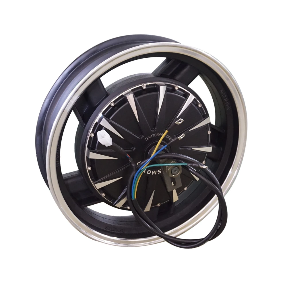 Cost-effective QS Motor 16*3.5inch 48V50KPH 3000W 260 40H V1.12 E-Motorcycle Wheel Hub Motor