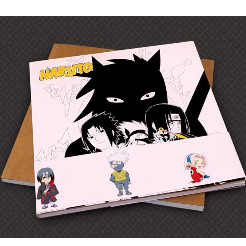 Креативная мода! Наруто антистрессовая раскраска для взрослых детей снятие