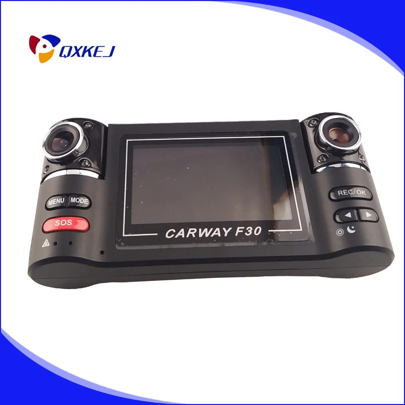 Автомобильный видеорегистратор Carway F30 2 7 &quotTFT LCD HD 1080P с двумя вращающимися