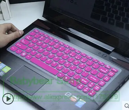 Силиконовый защитный чехол для клавиатуры Lenovo Ideapad V1000 V3000 V1070 I2000 300 14 B41 35 500S 500