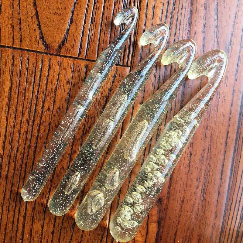 

Knitting Crochet Hook for Hand-made& DIY Transparent Plastic Needle 12mm