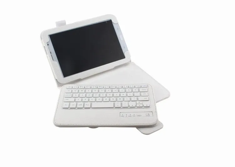 Съемный беспроводной Чехол подставка из искусственной кожи с Bluetooth для