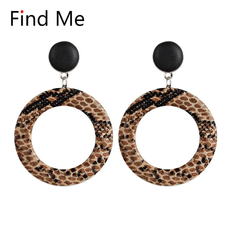 Женские Висячие серьги Find Me геометрические акриловые серьги-подвески с круглой
