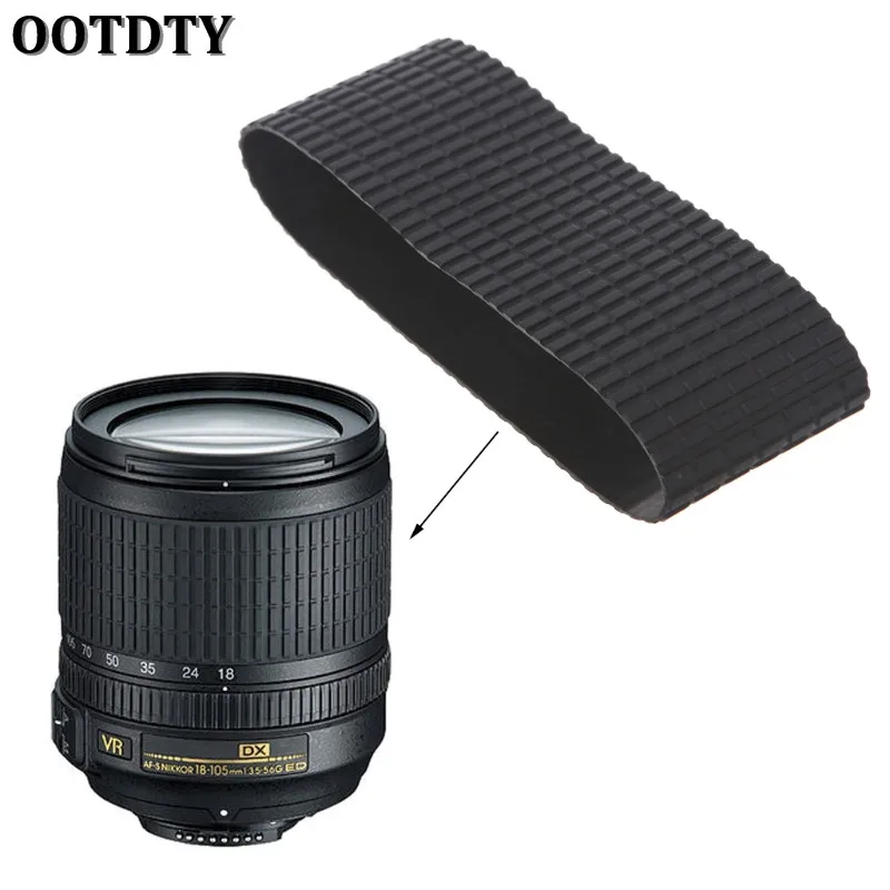 OOTDTY объектив камеры зум-ручка резиновое кольцо Запасная часть для Nikon 18-105 мм |