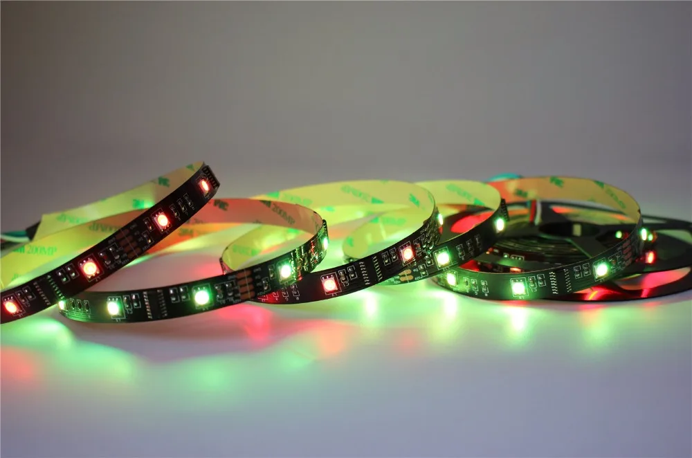 5 м 6803 ИС 5050 цифровая светодиодная лента RGB светодиодов IP20 водостойкая волшебный