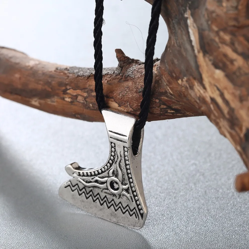 CHENGXUN Viking топор Perun Для мужчин Цепочки и ожерелья ретро Стиль религиозных колье