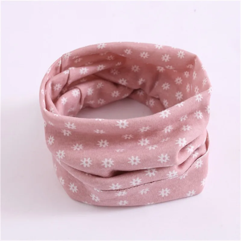 Осенне-зимний детский хлопковый шарф, весенний детский шарф, шарфы для мальчиков и девочек, детский шарф с круглым вырезом, волшебный шейный платок
