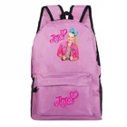 Рюкзак Jojo Siwa, модные школьные ранцы для подростков, для девочек, мальчиков, для мужчин, Женская Повседневная дорожная сумка