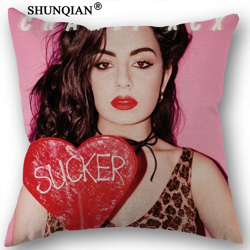 

Наволочка Charli XCX из хлопка и льна на молнии, 45x45 см