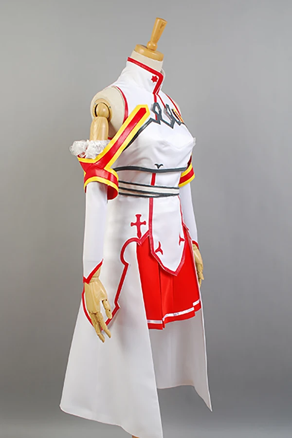 Sword Art Online костюм Asuna для косплея (костюмированных игр) Хэллоуин карнавальные