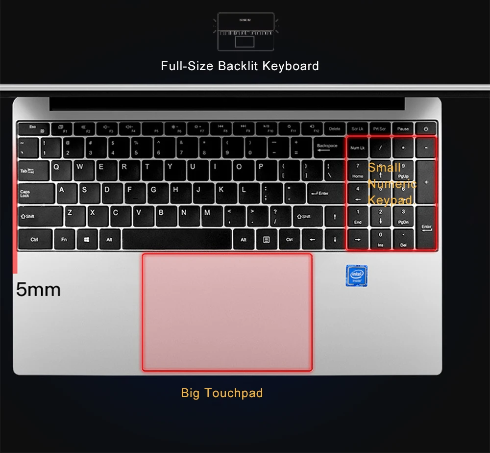 Ноутбук 15,6 дюймов Windows 10 Intel Braswell J3160 четырехъядерный с 218 ГБ 256 ГБ 512 ГБ 1024 ГБ SSD ram 6 Гб двойной WiFi Ультра