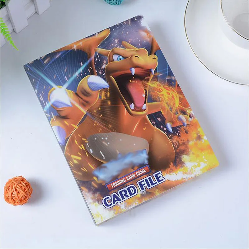 Новинка 240 штук карты герои мультфильмов коллекция карт записная книжка игра Карта Игральный альбом Покемон карты держатель новинка подарок бесплатно