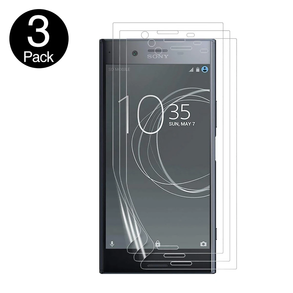 3 шт. Экран протектор Закаленное Стекло для sony XZ Премиум XZ1 XA HD прозрачный с