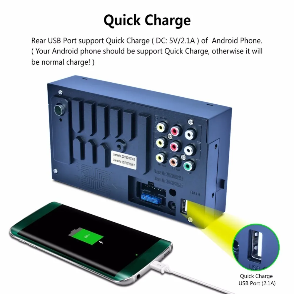 

K9B 7" 2 Din HD Bluetooth Car MP5 Player Stereo Audio RDS AM FM Radio Tuner Mirrorlink Steering Wheel Remote Control with Camera