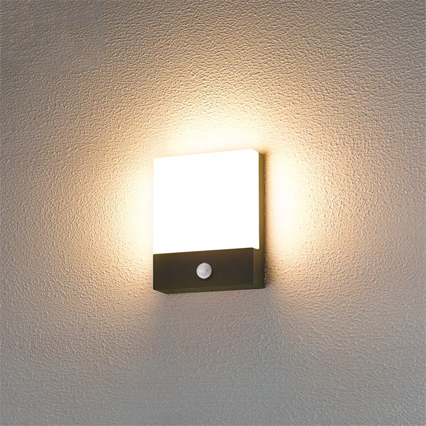 20w Infrared Wall Lamp LED Sensor Outdoor Waterproof Lights Aisle Corridor Porch Garden Light BL666 | Лампы и освещение