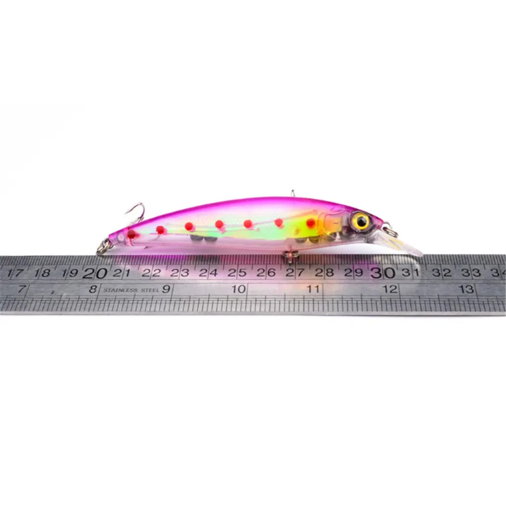 FISHINAPOT 1 шт. рыболовные приманки 3D глаза плавающий лазерный гольян 11 см 13,5 г реалистичный твердый воблер кренкбейт рыболовные снасти isca