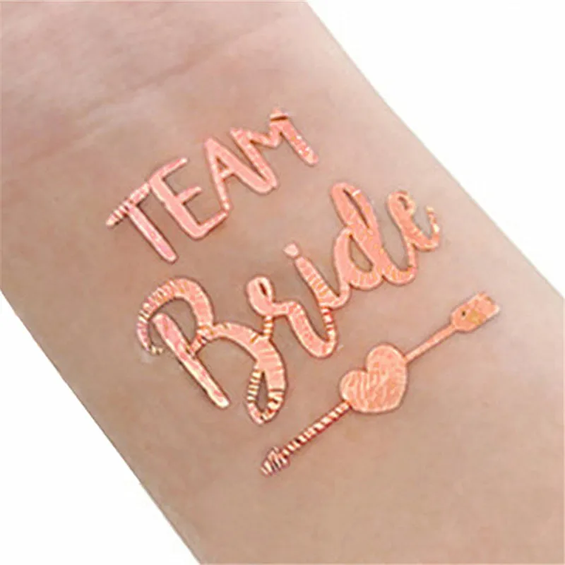 T18 rose gold Девичья лента для вечеринки, атласная Команда Невесты, воздушные шары для девичника, девичник, лента для вечеринки, баннер, свадебные украшения, принадлежности - Цвет: T18 rose gold