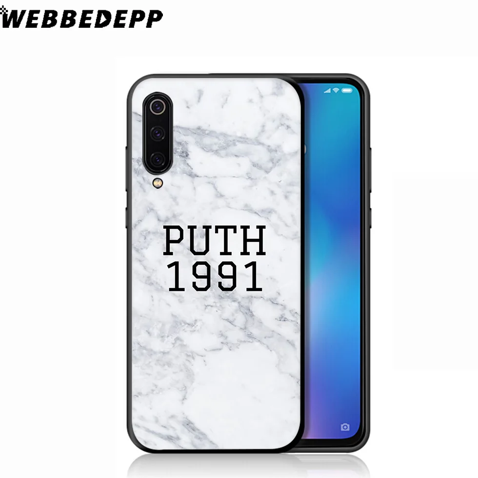 WEBBEDEPP Charlie Puth Rapper Soft Case for Xiaomi Mi 9T 9 8 SE 6 A1 A2 A3 Lite MiA1 MiA2 MiA3 F1 MAX 3 Mi8 CC9E CC9 |