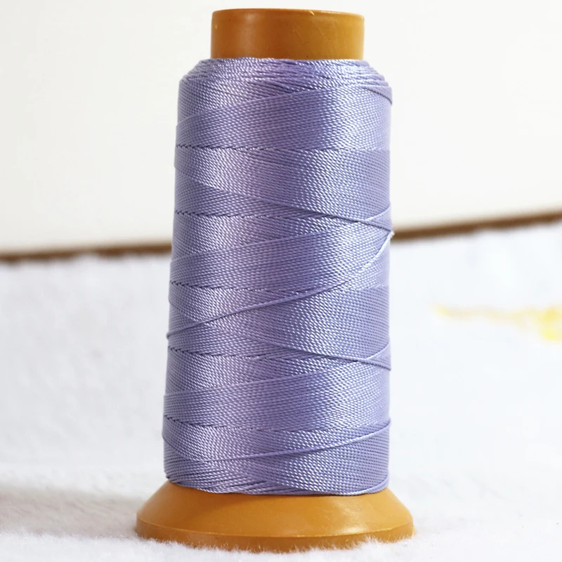 Горячие продажи 18 цветов Бусы нейлон Шелковый шнур нить линия 0.6 мм Fit Ожерелье