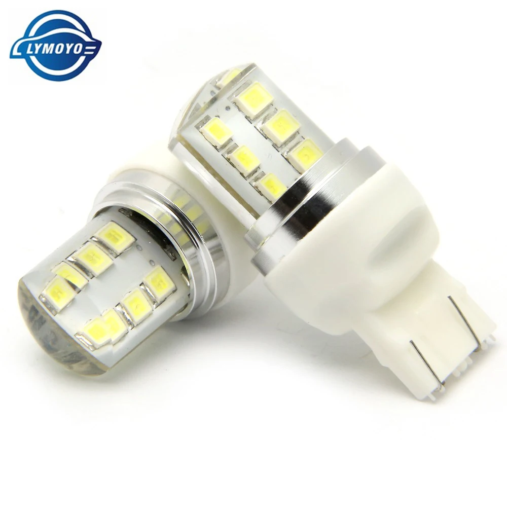 СВЕТОДИОДНЫЙ АВТОМАТИЧЕСКИЙ стробоскоп 2 шт. 7443 T20 2835 12 SMD мигание силиконовый