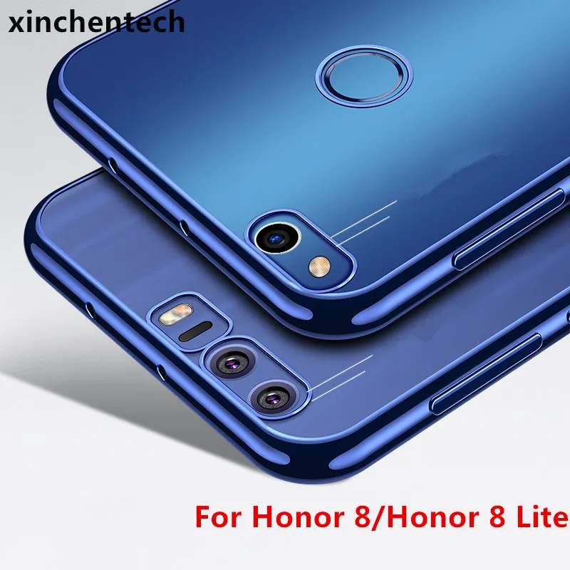 Xinchentech For Huawei Honor 10/Honor 8 Lite Case Luxury Plating TPU silicone soft Cover Accessory Fundas Honor8 Pro/Honor10 |
