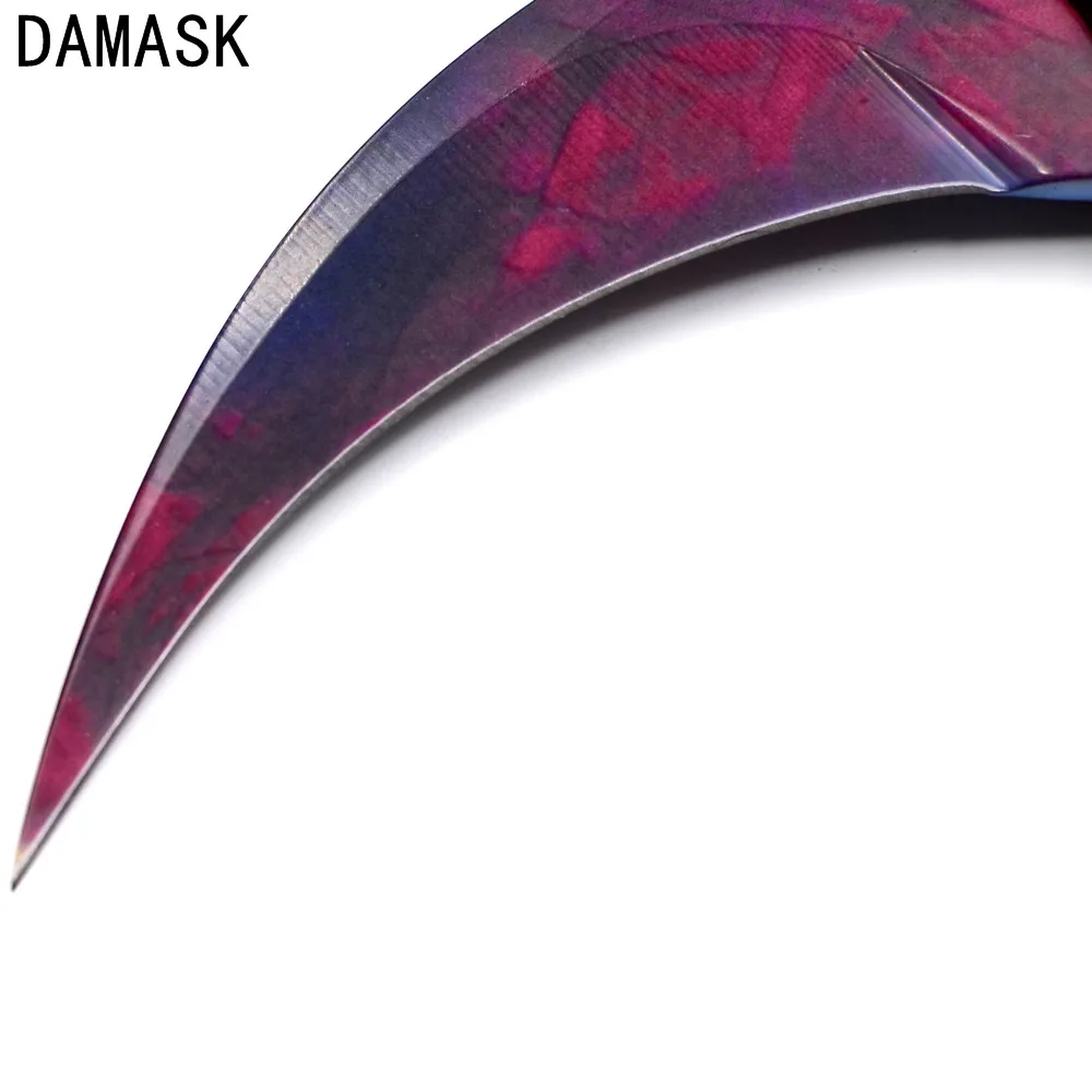 CS GO Counter Strike Top инструменты Karambit Фиксированное Лезвие Нож Самозащита кемпинг