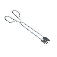 300pcs BBQ Tools Stainless Steel Scissors Type Grilled Food Clip Barbecue Accessories Portable Tongs Outdoor Gadget