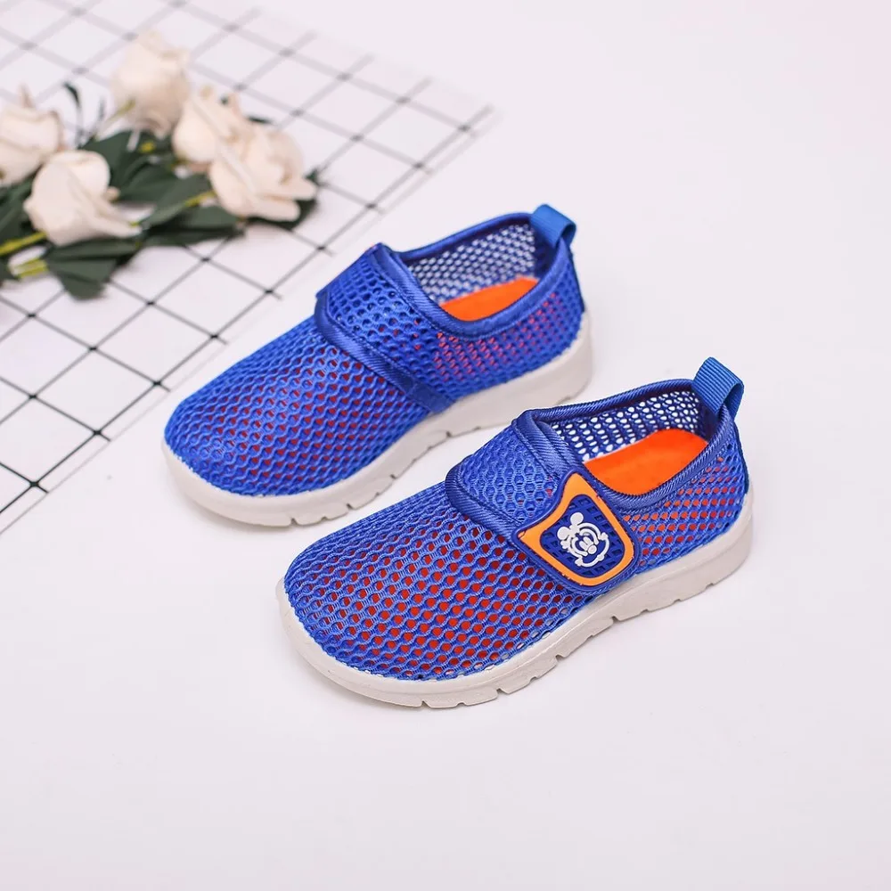 

Modis Sneakers Toddler Kids Baby Boys Girls Mesh Cartoon Sport Run Sneakers Infant Casual Shoes copodenieve Hook&loop Shoes