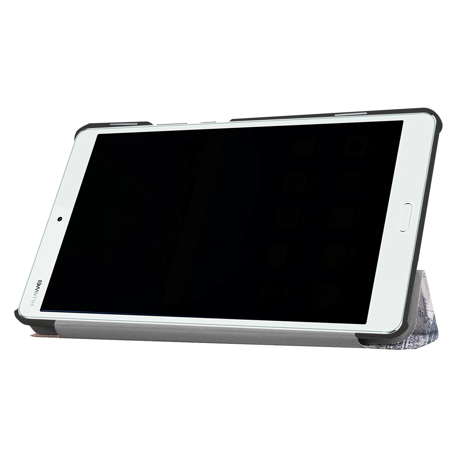 Для huawei MediaPad M3 Lite 8 дюймов Чехол кожаный откидной для 8-дюймовый планшетный Стенд
